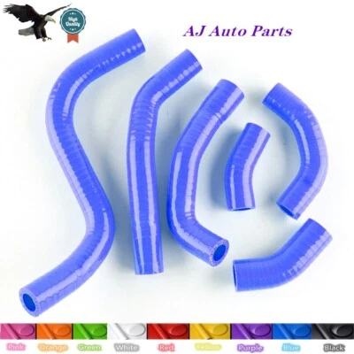 Mangueras de radiador de silicona azul para Suzuki RMZ250 RMZ 250 2013-2018 14 15 16 2017 Foto 1 de 4