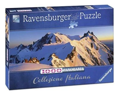 RAVENSBURGER PANORAMA PUZZLE 1000 PEZZI - MONTE BIANCO 98x37,5cm ART 15080 - Immagine 1 di 2