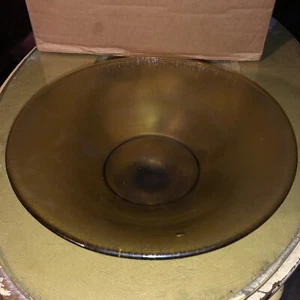 Vintage Favrile Rainbow Glass Compote 8.5” - Picture 1 of 12