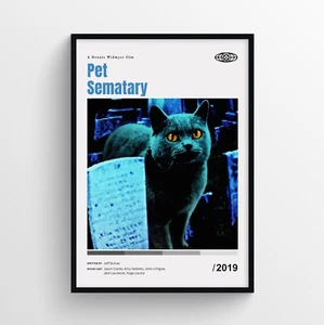 Pet Sematary Movie Poster Print, Wall Art - ungerahmt - Bild 1 von 3