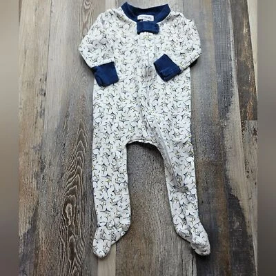 Magnolia Bebé 6 Meses Zippy Footie Espada Pez Patrón Foto 1 de 3