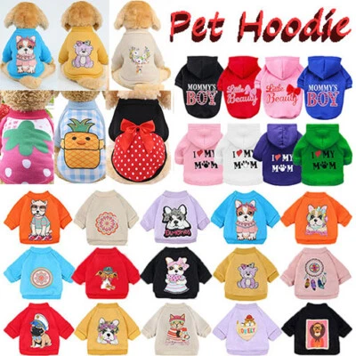 Soft Dog Sweatshirt Hoodie - Dog Sweater - Dog Jumper - Printed Dog Clothing↗ - Image 1 of 4
