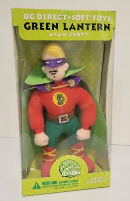 DC Direct Green Lantern Alan Scott Golden Age Comics Soft Toy Plush Figure  - Image 1 of 4