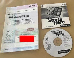 Microsoft Windows 98 Getting Started with CD & Key - OEM - Bild 1 von 6