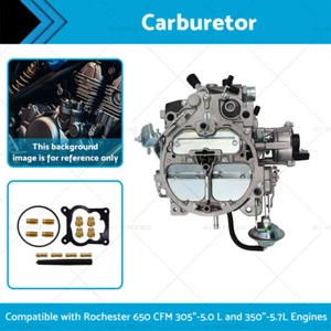 Electric Choke Carburetor Suitable For 305-350 Engines 650 CFM 17066432 - Picture 1 of 10