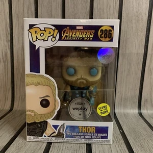 Thor Marvel Funko Pop #286 Avengers Infinity War GITD We Play Chile Exc RARE - Picture 1 of 11