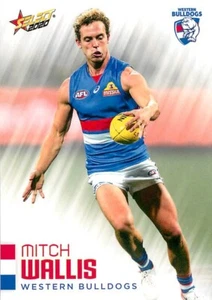 2020 WESTERN BULLDOGS AFL Card MITCH WALLIS Footy Stars - Picture 1 of 2
