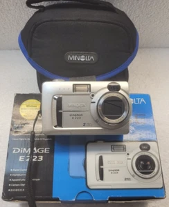 Minolta DiMAGE E223 High-quality 2.0 Megapixel Digital Camera, Tested and Boxed - Picture 1 of 9