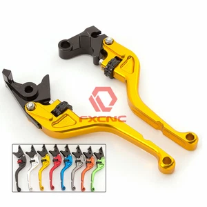 Gold CNC Thumb Wheel Rollera Clutch Brake Levers For Scrambler Cafe Racer 2017 - Picture 1 of 11