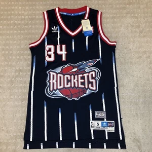 adidas Hakeem Olajuwon DREAM HWC Rockets Jersey DS Sz: S - Picture 1 of 3
