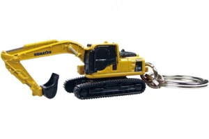 KOMATSU DIECAST EXCAVATOR KEYRING - Picture 1 of 1