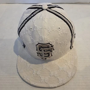New Era San Francisco Giants bestickte strukturierte Mütze Baseball Bay Area - Bild 1 von 7