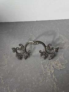 Vintage Drawer Pull French Provincial 3-1/2" Centers 6-1/8" Wide Keeler K8949 - Picture 1 of 4