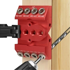 Drill Guide Jig Lag Screw Drill Template Jig 30 45 90 Degree Angle - Picture 1 of 4