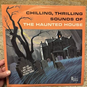 Chilling Thrilling Sounds of the Haunted House Vinyl LP • Halloween Scary - Picture 1 of 4