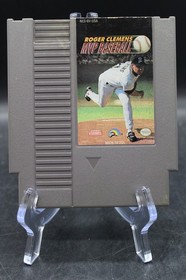 Roger Clemens' MVP Baseball Nintendo NES Cleaned Tested & Working Cartridge Only