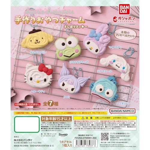 Llavero Bandai de 2 pulgadas para galletas esmeriladas bocadillo hecho a mano personajes de Sanrio Foto 1 de 1