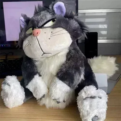 Juguete de peluche suave de Cenicienta de Disney de gato Lucifer de Japón 2025 Foto 1 de 4