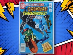 1982 DC Comics Weird War Tales Volume 1 #109 Comic Book Creature Commandos! - Picture 1 of 8