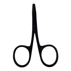 4" Edelstahl schwarz Fischer Thermostat mit Schere - Bild 1 von 5