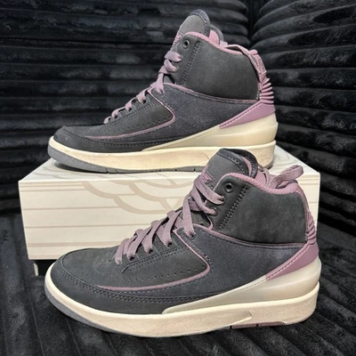 W Nike Air Jordan 2 Retro Mauve Women's 5.5 Preowned With OG Box - Image 1 of 4