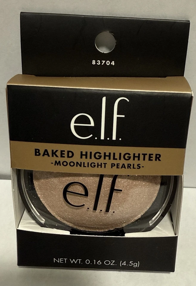 e.l.f.  Elf Baked Highlighter Moonlight Pearls ELF Shimmer Nourishing Hydrating  - Image 1 of 1