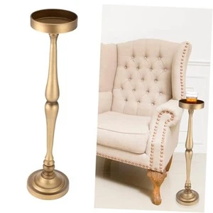  Drink Table Pedestal Side Table Round Martini End Table Small Cocktail Classic - Picture 1 of 7