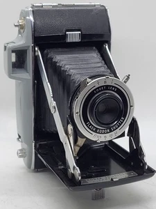 Kodak Tourist Folding Film Camera, W/Kodet Lens and Flash Kodon Shutter, Ex Cond - Picture 1 of 15