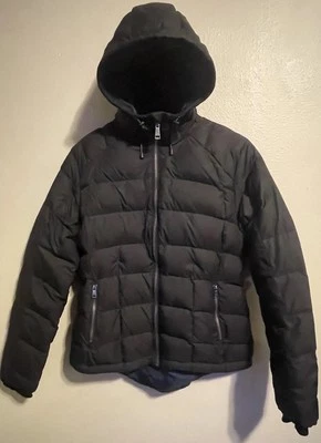 Chaqueta acolchada Sierra Designs Dri Down con capucha cremallera completa para mujer grande J1927 Foto 1 de 4