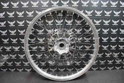 2004 SUZUKI RM125 RM250 (21"x 1.60") OEM FRONT WHEEL RIM HUB TIRE - Image 1 of 4