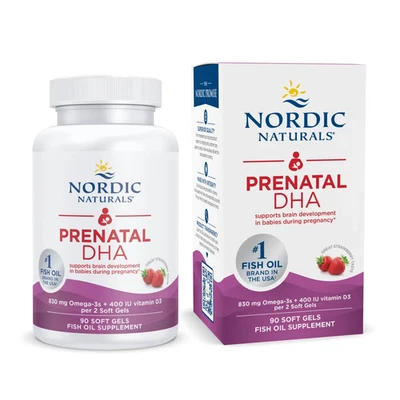 Nordic Naturals Prenatal DHA - Supports Brain Development in Babies, Unflavored - Image 1 of 4