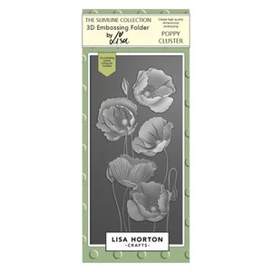 Lisa Horton Crafts Prägefolder - Mohn Cluster - 5A002G2R-1GHJQ - Bild 1 von 1
