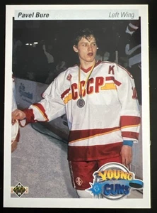 1990-91 Upper Deck Hockey Pavel Bure Rookie 526 - Picture 1 of 2