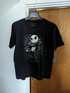 NWT DISNEY STORE NIGHTMARE BEFORE CHRISTMAS JACK SKELLINGTON SHIRT SIZE SMALL - Picture 1 of 3