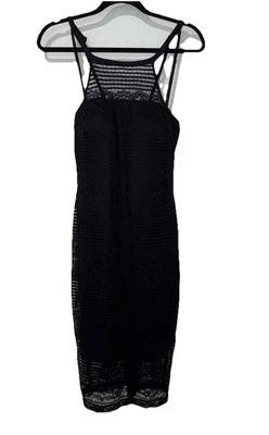 Vestido de encaje negro Guess para mujer talla 10  Foto 1 de 4