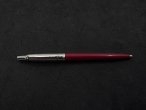 Vintage Red Parker Jotter Ball Pen Burgundy Red Made in USA - Picture 1 of 13