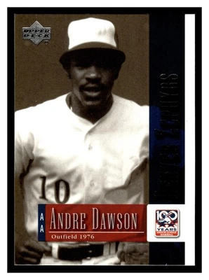 Andre Dawson #67 2001 Upper Deck Minors Centennial Denver Bears Foto 1 de 2