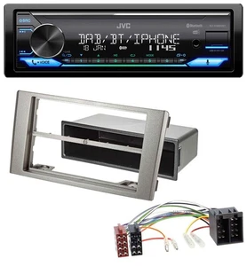 JVC Bluetooth DAB USB MP3 Autoradio für Iveco Daily (2006-2014) silber - Bild 1 von 8
