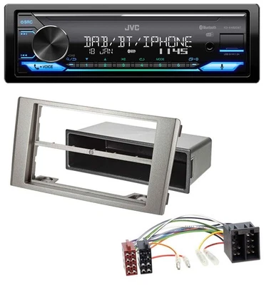 JVC Bluetooth DAB USB MP3 Autoradio für Iveco Daily (2006-2014) silber - Bild 1 von 4