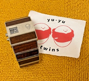 Nixon Direct Time The Rotolog dunkelbraun Holz Edelstahl Herren Armbanduhr - Bild 1 von 8