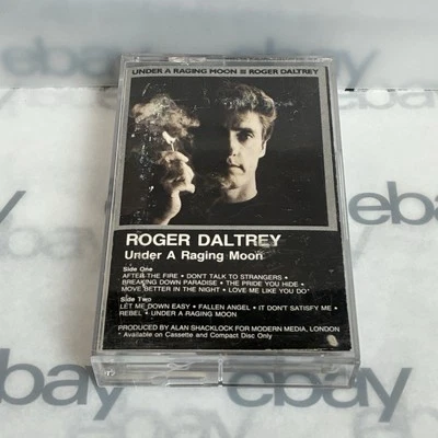 Roger Daltrey - Under A Raging Moon 1985 (Audio Cassette) Atlantic 7 81269-4 - Image 1 of 4