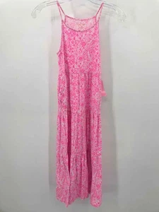 Pre-Owned Lilly Pulitzer Pink Child Size 6/7 Size Medium Girl's Dress - Picture 1 of 3