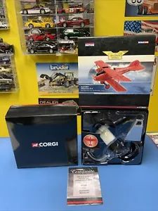 Corgi AA37801 Albatros DV ONLY THE EMPTY BOX, CERTIFICATE, & STAND NO PLANE - Picture 1 of 4