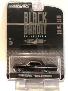 GREENLIGHT 28090 B BLACK BANDIT SERIES 26 1964 CHEVY IMPALA LOW RIDER 1/64 Chase - Picture 1 of 3