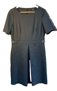 NEXT Women's Black Smart Work Short Sleeve  Fully Lined Dress Size 10R EUR 38 - Picture 1 of 9