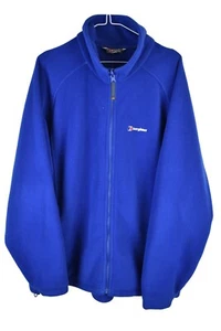 BERGHAUS Blue Fleece Jacket size XL Mens Full Zip Winter Warm Liner Casual - Picture 1 of 10