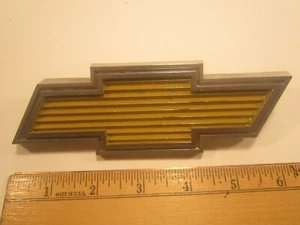 Vintage Plastic Car Emblem  CHEVROLET Chevy [Y64F1] - Picture 1 of 1