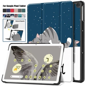 Shockproof Case For 10.95'' Google Pixel Tablet 2023 Pu Leather Flip Stand Cover - Picture 1 of 24