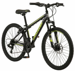 Mongoose R0708WM 24 inch Excursion Mountain Bike - Black