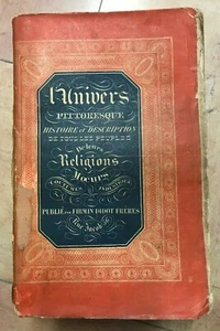 DAS MALERISCHE UNIVERSUM EUROPA - FRANKREICH BAND 12 -1841 KARTEN ANSICHTEN - KOMPLETT - Bild 1 von 5